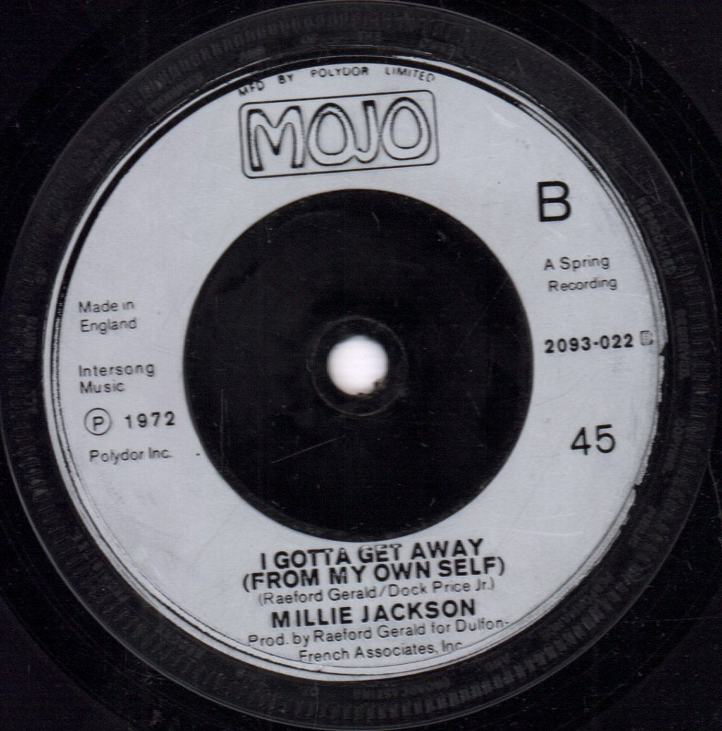 Millie Jackson - My Man A Sweet Man - 7 Inch