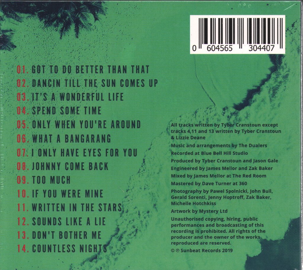Dualers - Palm Trees and 80 Degrees - Cd
