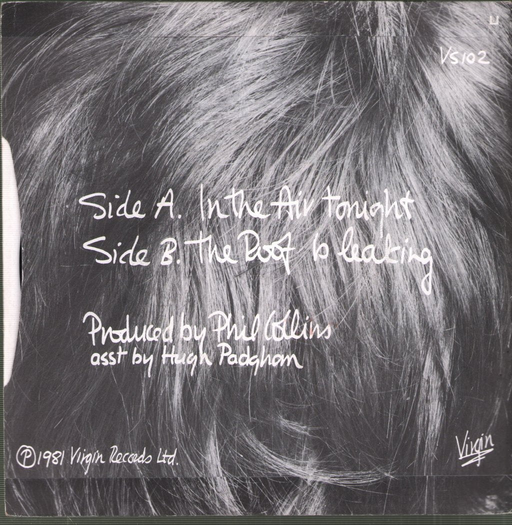 Phil Collins - In The Air Tonight - 7 Inch