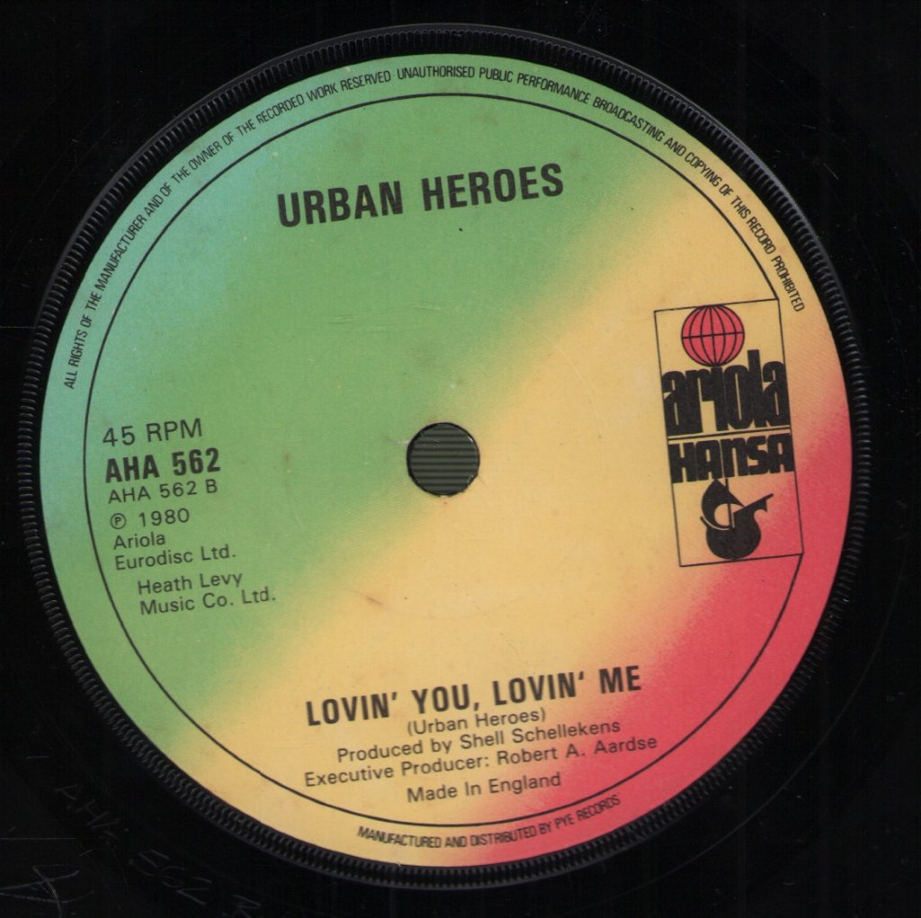 Urban Heroes - Not Another World War - 7 Inch