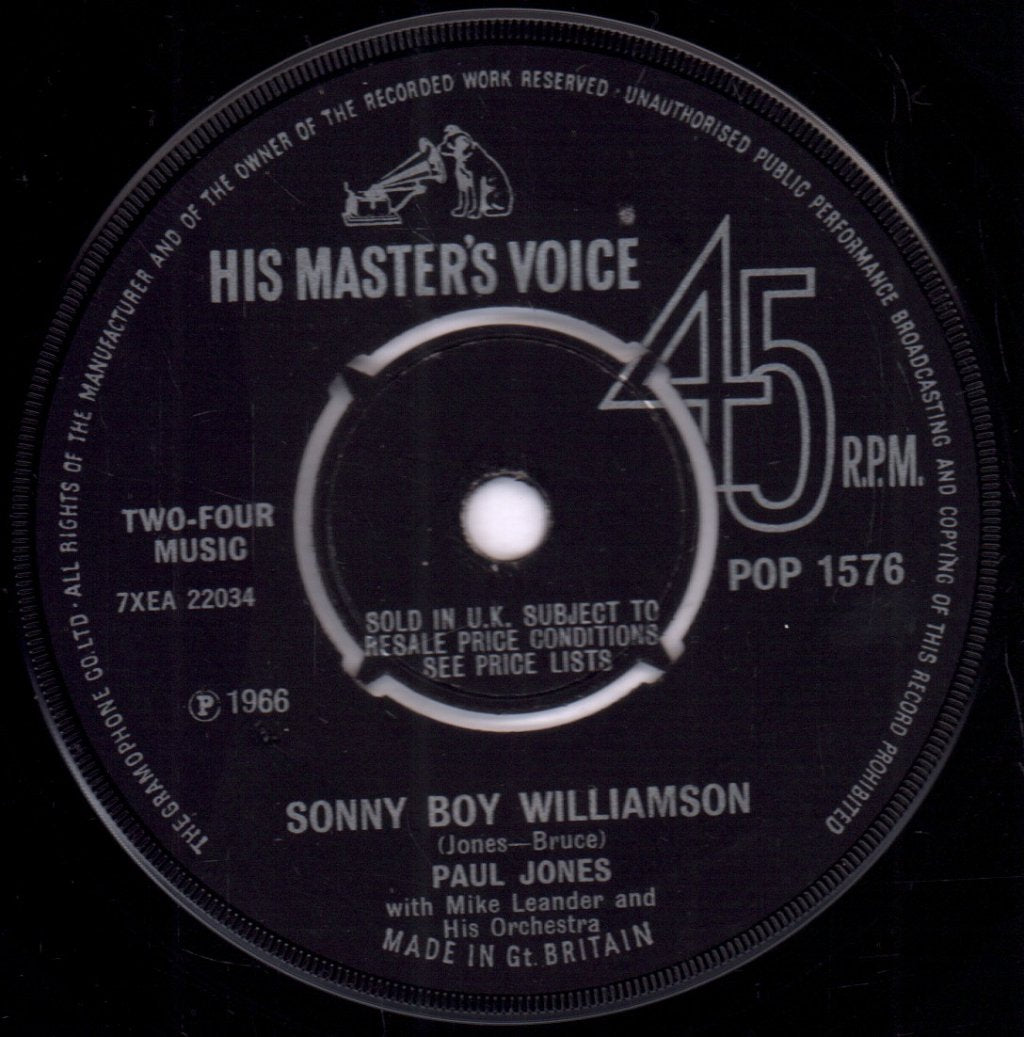 Paul Jones - I've Been A Bad Bad Boy - 7 Inch