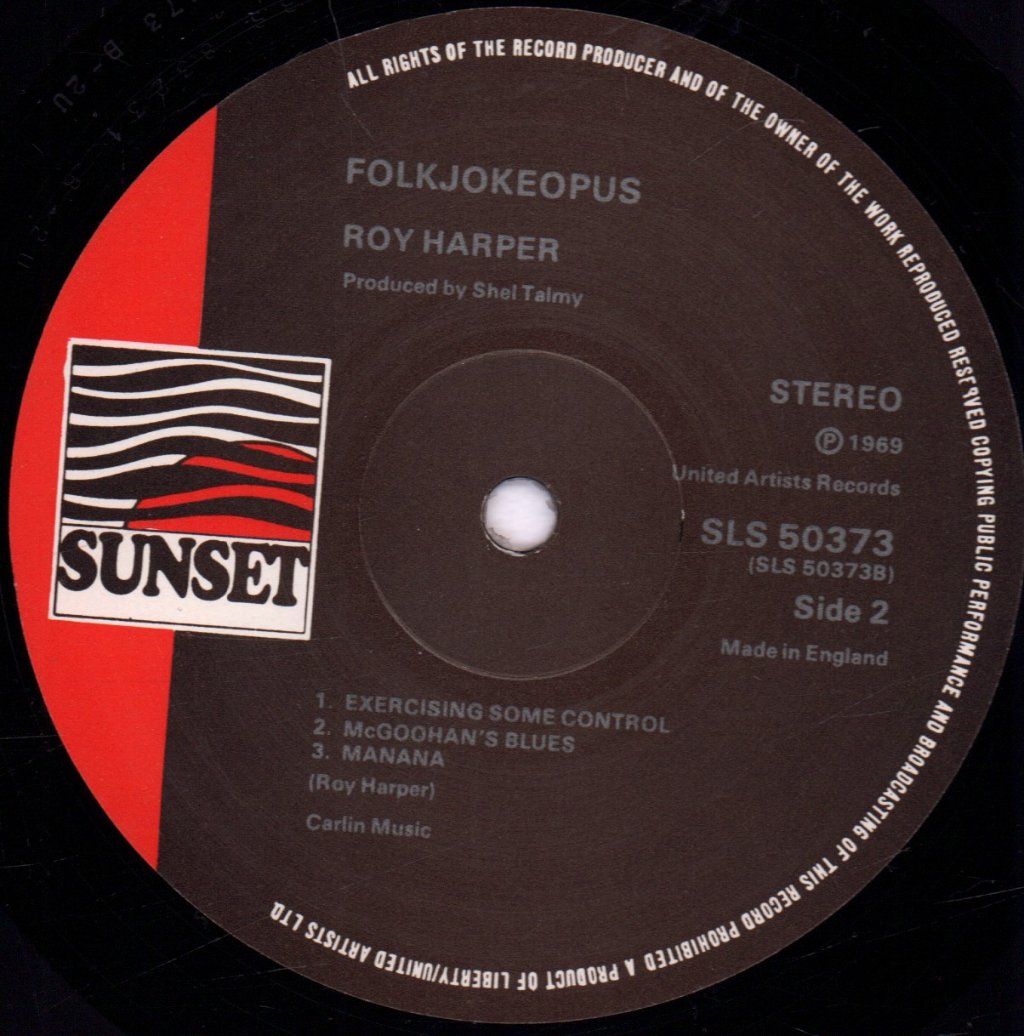 Roy Harper - Folkjokeopus - Lp