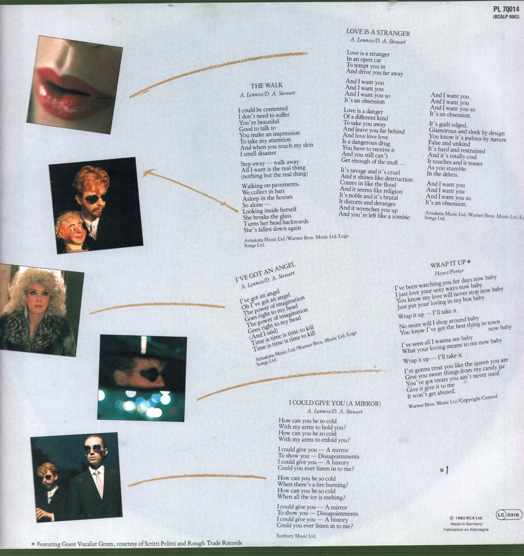 Eurythmics - Sweet Dreams - Lp