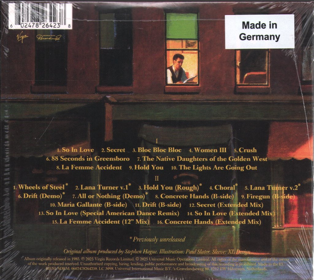 OMD - Crush - Double Cd