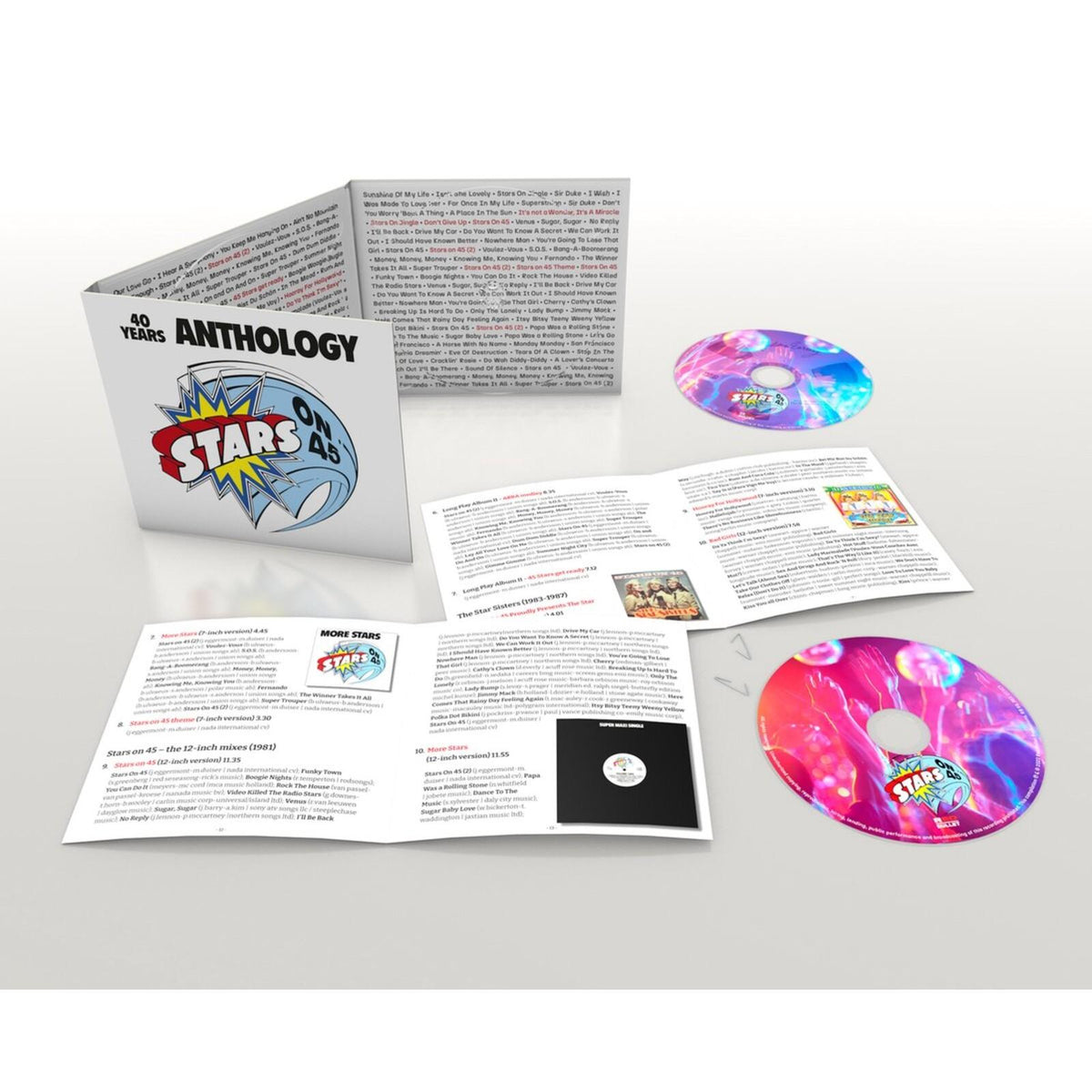 Stars On 45 - 40 Years Anthology - Double Cd