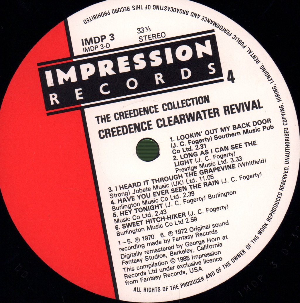 Creedence Clearwater Revival - Creedence Collection - Double Lp