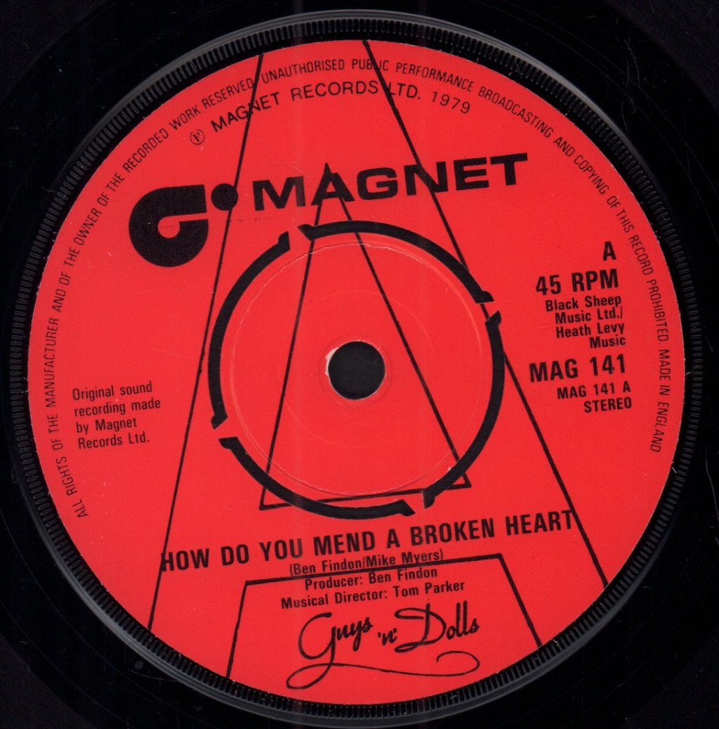 Guys N Dolls - How Do You Mend A Broken Heart - 7 Inch
