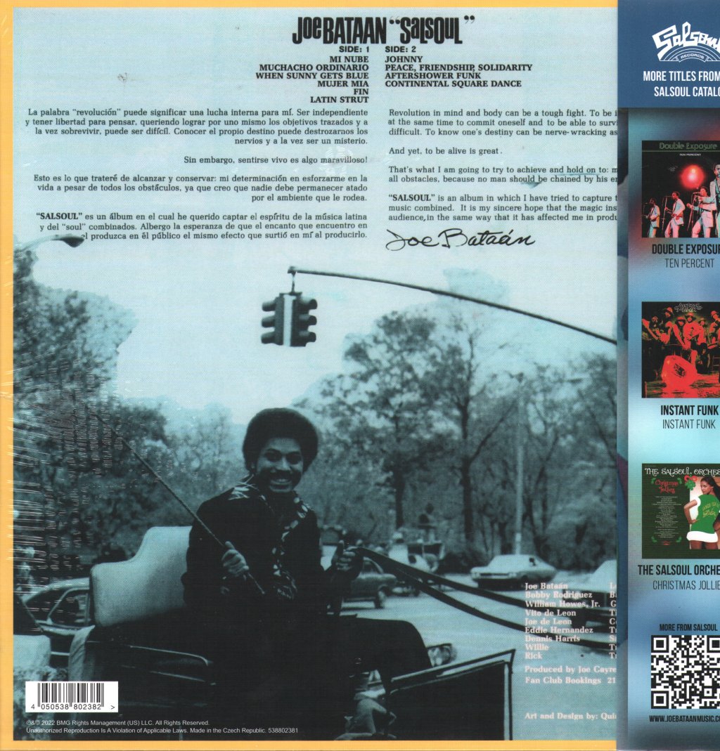 Joe Bataan - Salsoul - Lp