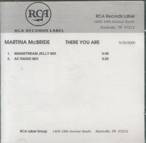Martine Mc Bride - There You Are - Cdr
