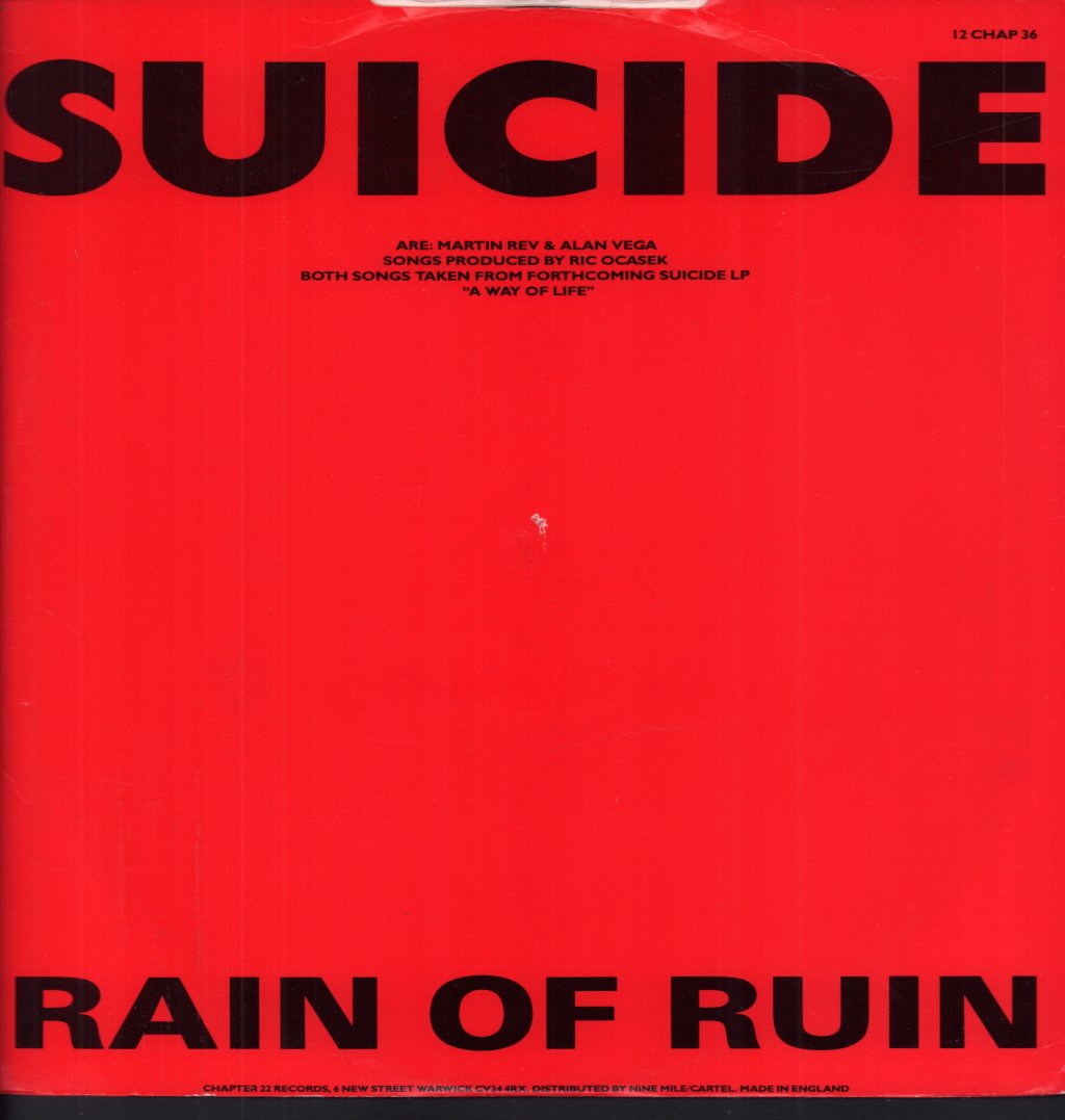 Suicide - Surrender - 12 Inch