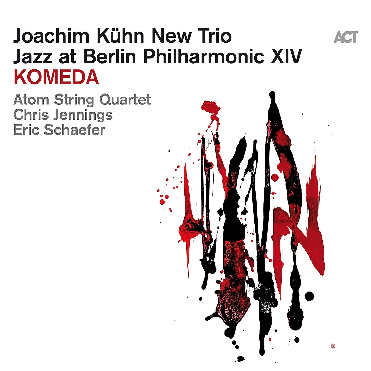 Joachim Kuhn New Trio - Jazz At Berlin Philharmonic Xiv - Komeda - Cd