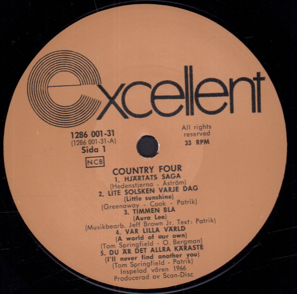 Country Four - Country Four - Lp