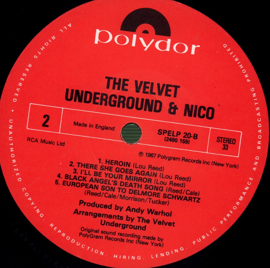 Velvet Underground - Velvet Underground And Nico - Lp