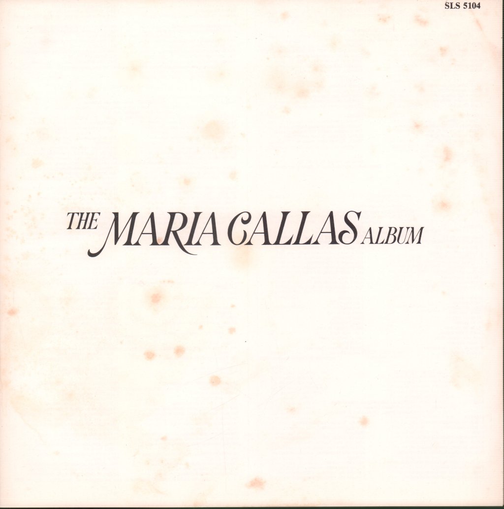 Maria Callas - Maria Callas Album - Double Lp