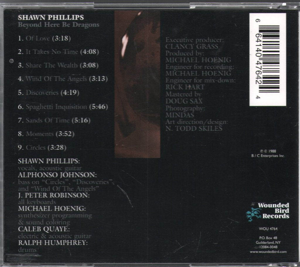 Shawn Phillips - Beyond Here Be Dragons - Cd