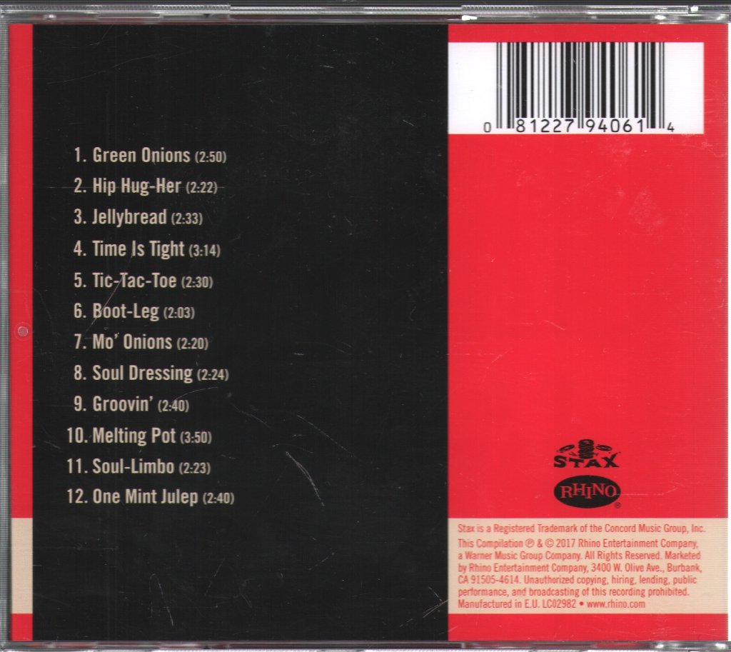 Booker T & The MG's - Stax Classics - Cd