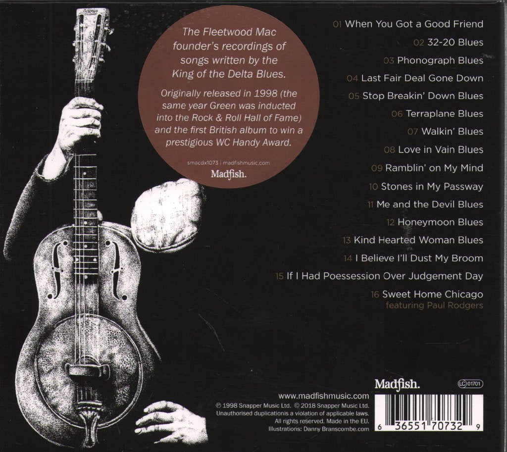 Peter Green with Nigel Watson - Robert Johnson Songbook - Cd