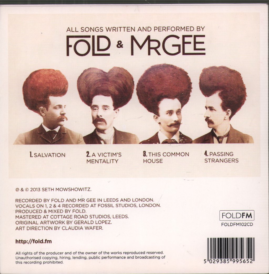 Mr Gee vs Fold - Salvation - Cd