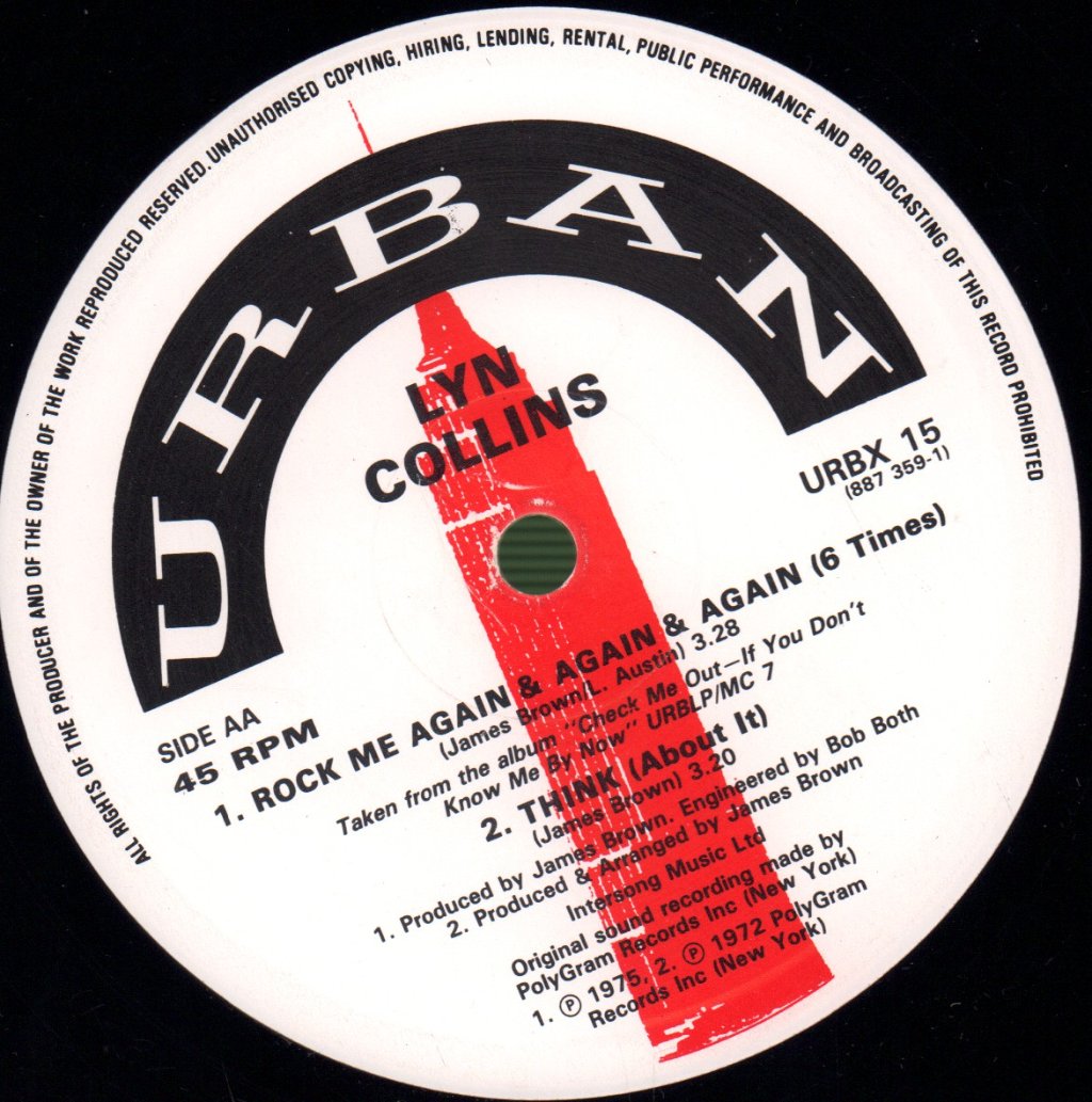Sweet Charles / Lyn Collins - Yes It's You / Rock Me Again And Again / Think About It - 12 Inch