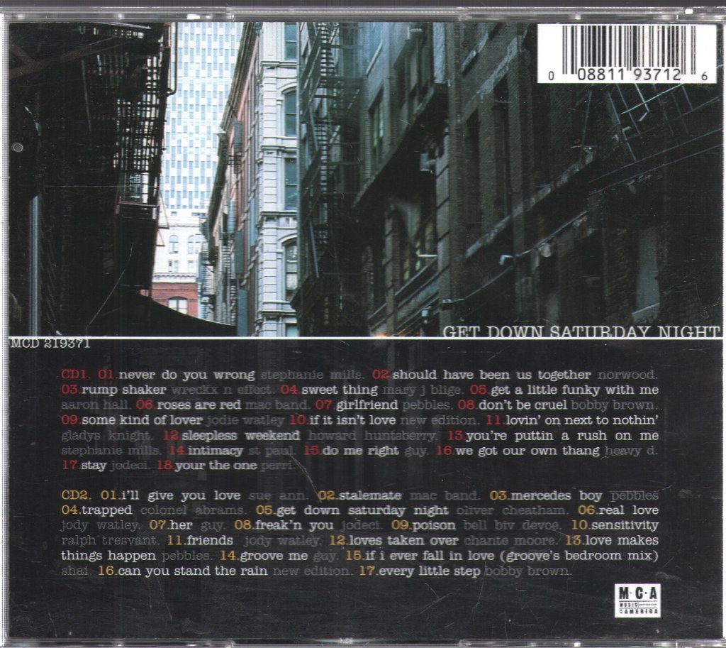 Various Artists - Get Down Saturday Night - Double Cd