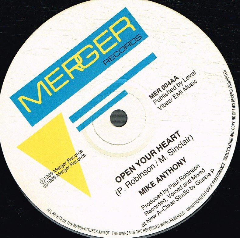 Mike Anthony - Judy, You Are - 12 Inch