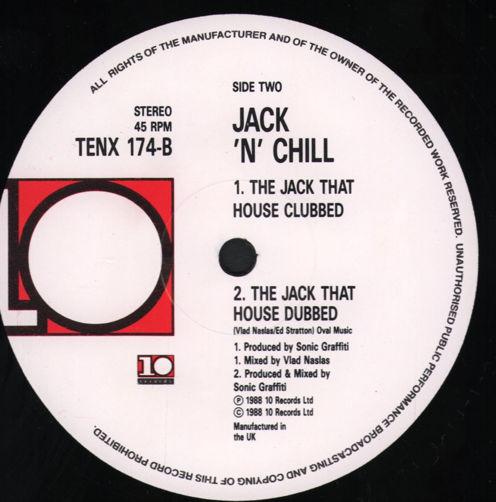 Jack N Chill - Jack That House Built - 12 Inch