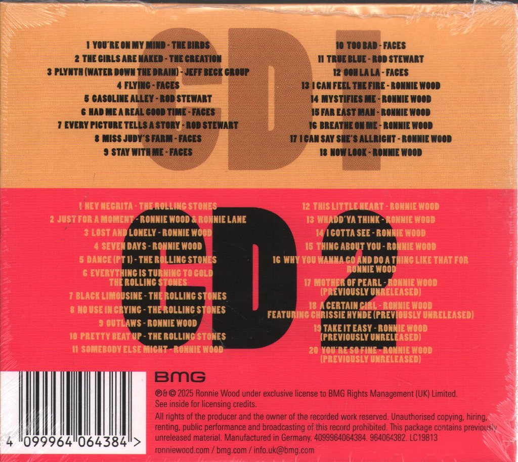Ronnie Wood - Fearless: Anthology 1965-2025 - Double Cd