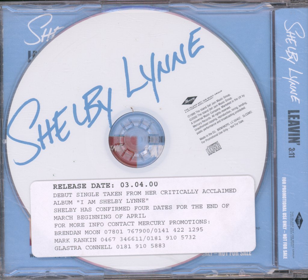 Shelby Lynne - Leavin' - Cd