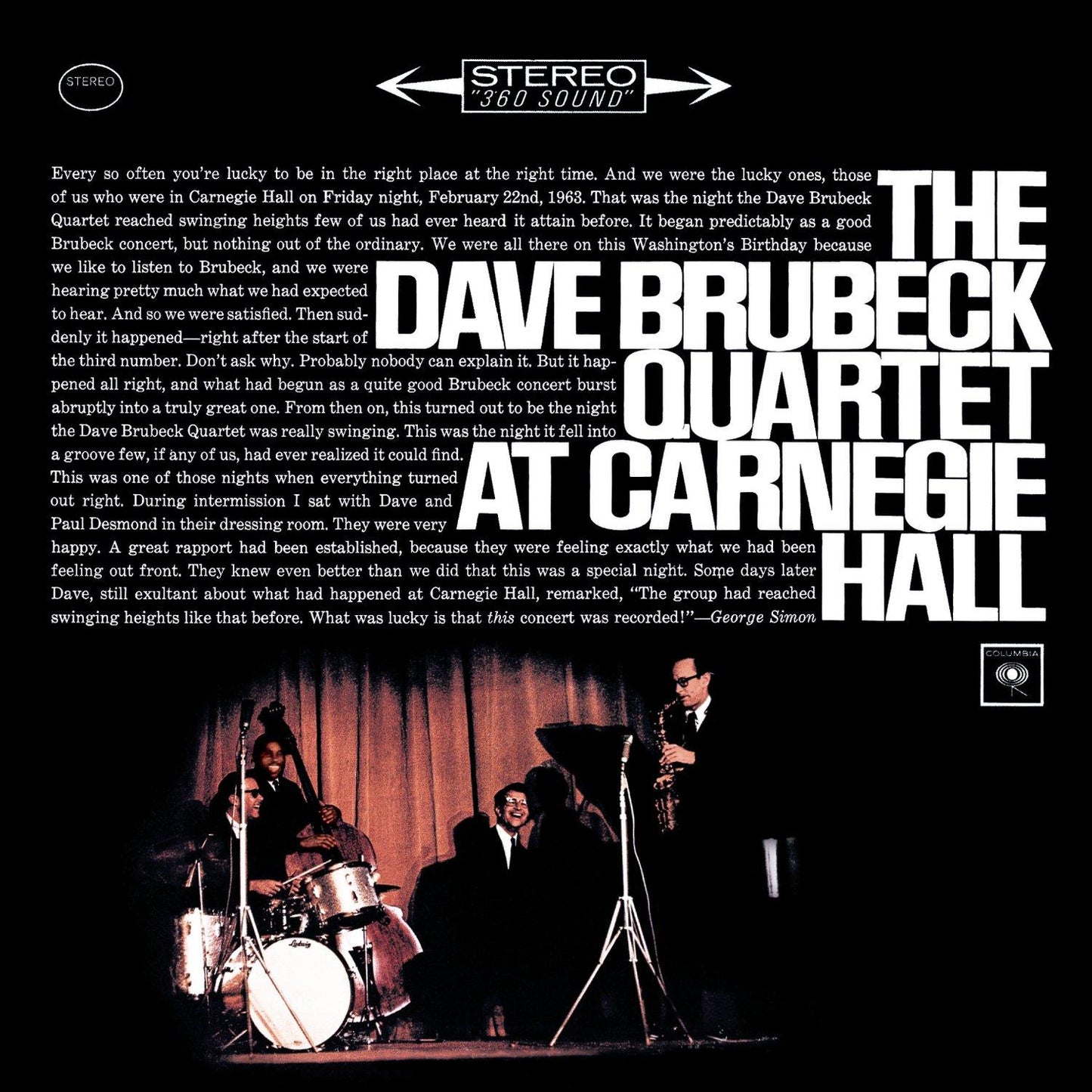 Dave Brubeck Quartet - At Carnegie Hall - Double Cd