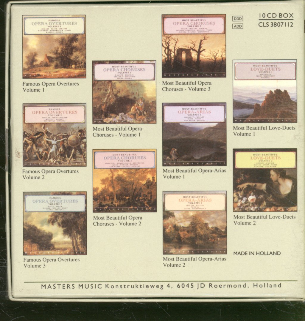 Various Artists - Greatest Opera Collection - Cd Set
