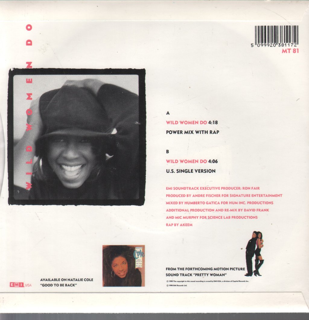 Natalie Cole - Wild Women Do - 7 Inch