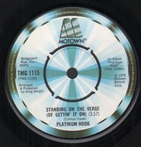 Platinum Hook - Standing On The Verge - 7 Inch