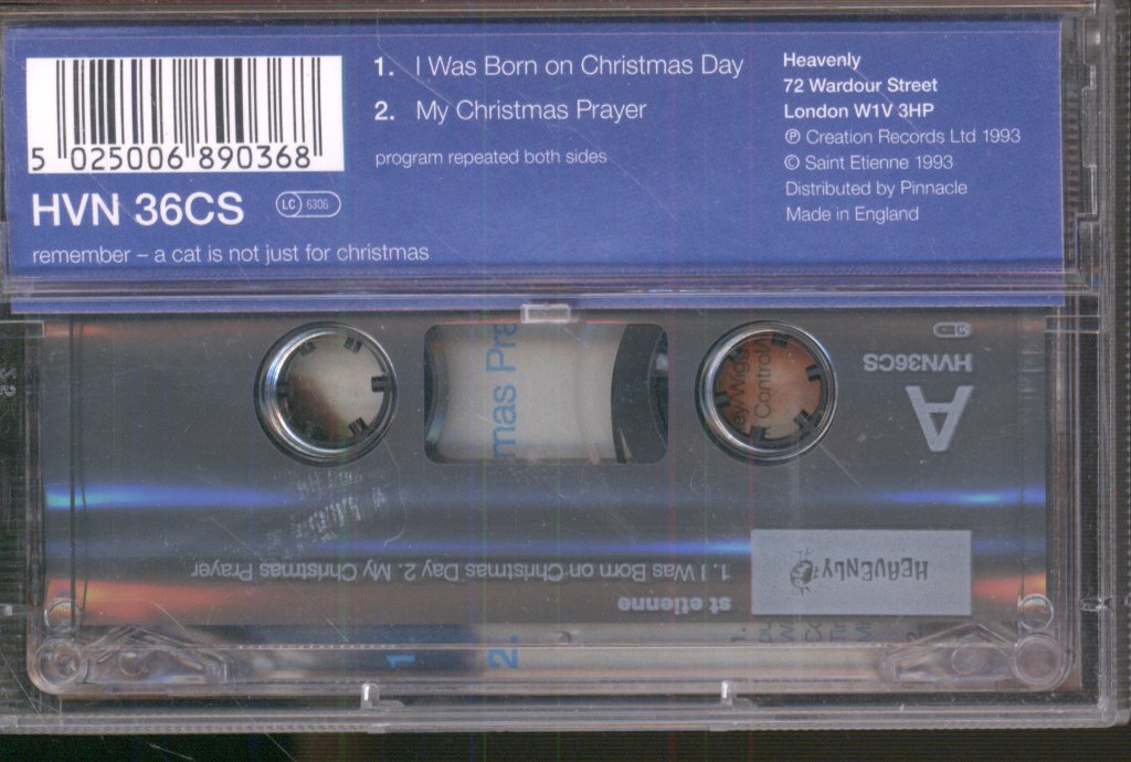 Saint Etienne - Xmas 93 - Cassette