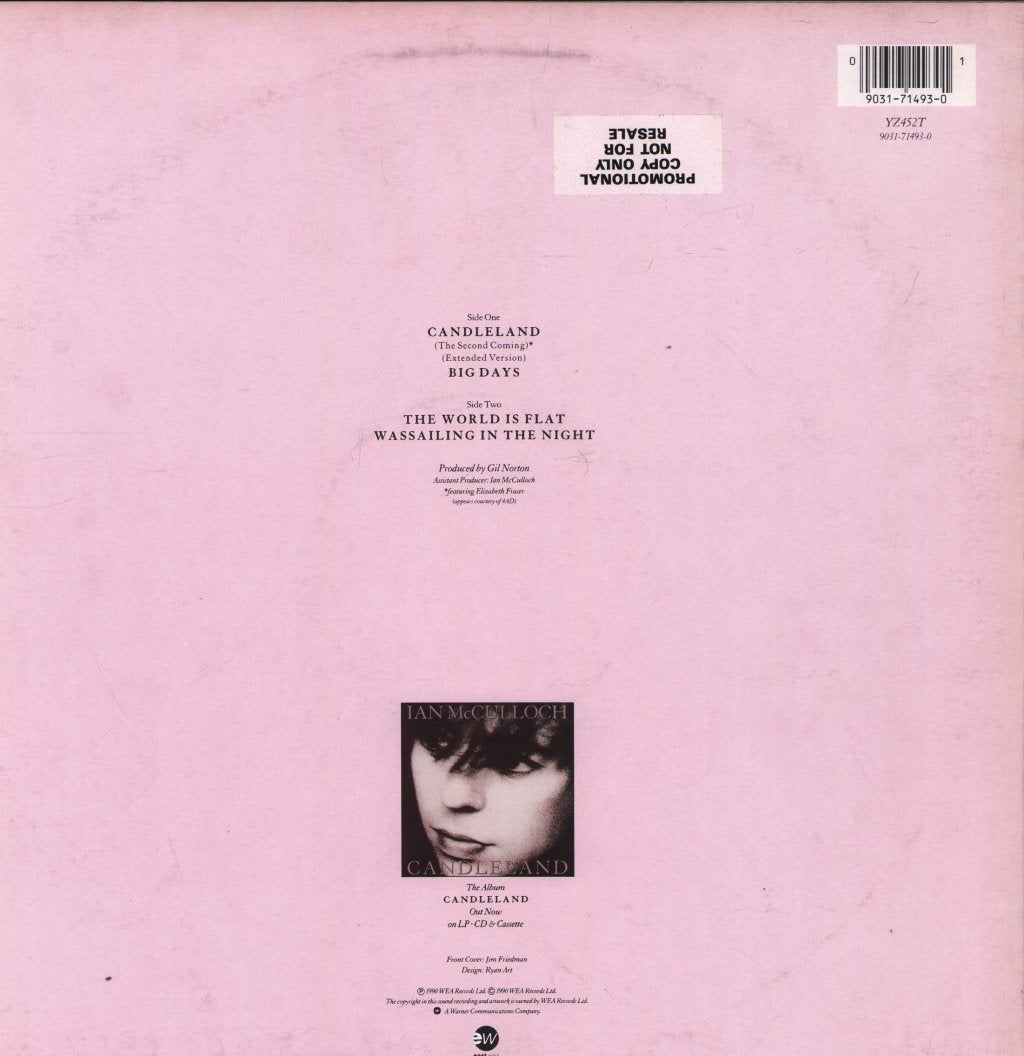 Ian McCulloch - Candleland (The Second Coming) - 12 Inch