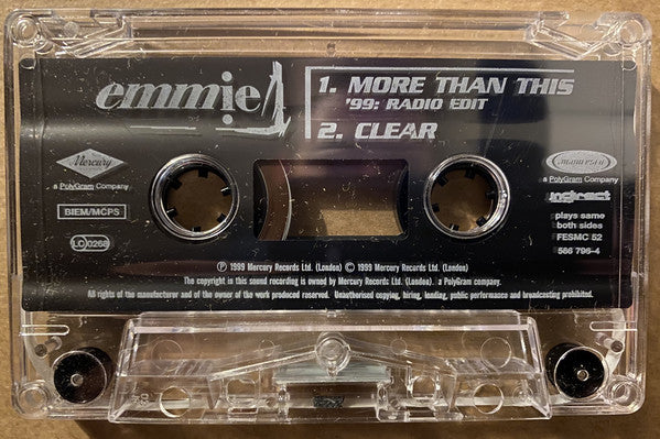 Emmie - More Than This - Cassette