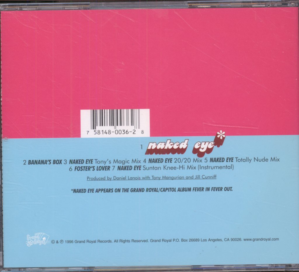 Luscious Jackson - Naked Eye - Cd