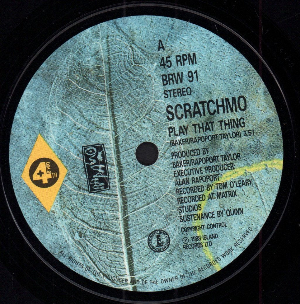 Scratchmo - Play That Thing - 7 Inch