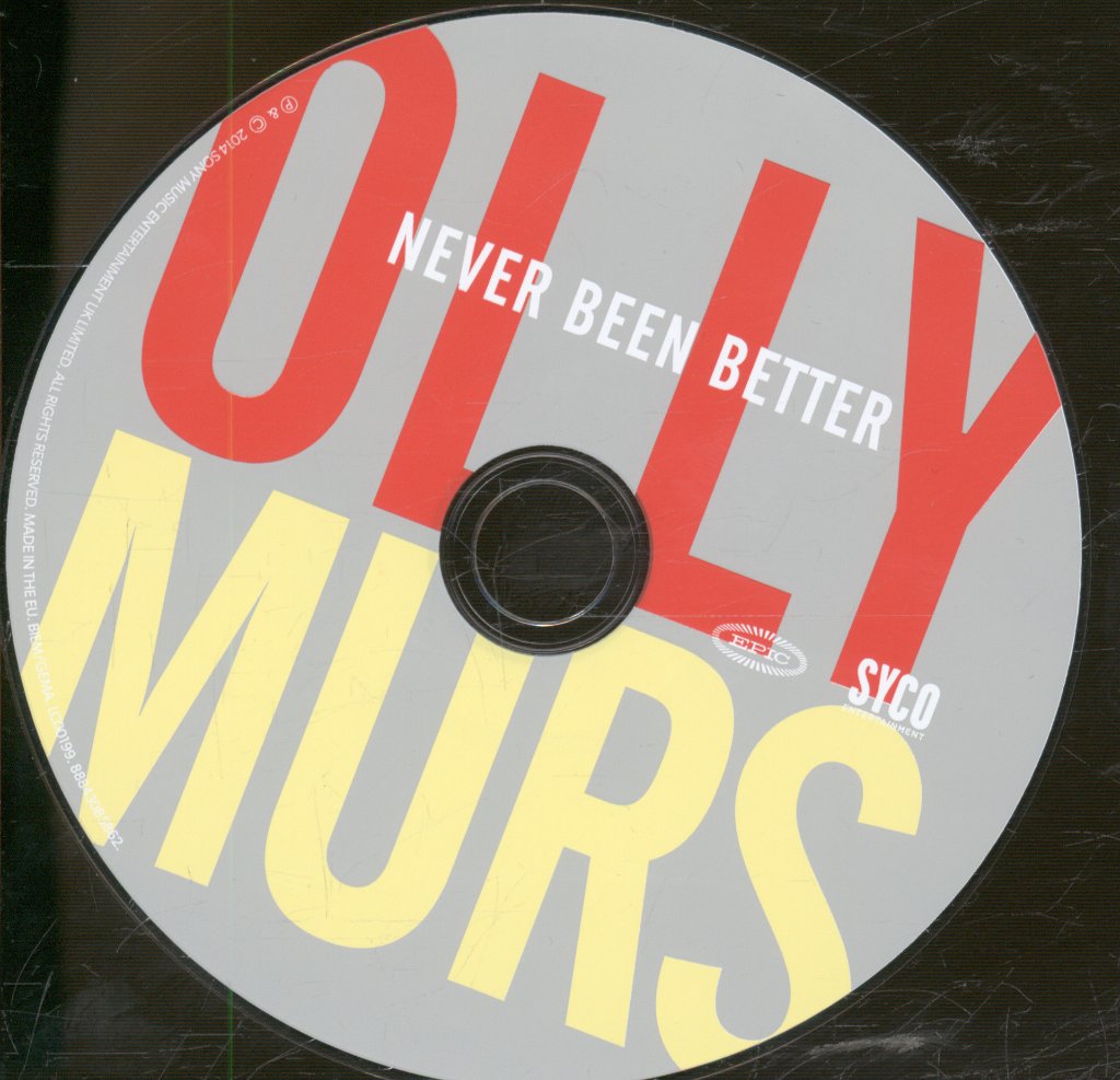 Olly Murs - Never Been Better - Cd