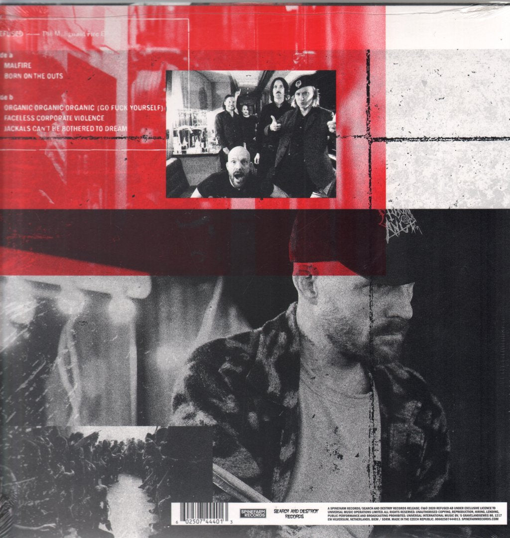 Refused - Malignant Fire EP - 12 Inch