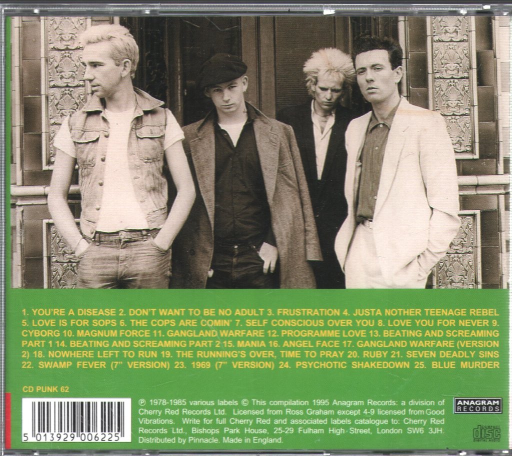 Outcasts - Punk Singles Collection - Cd
