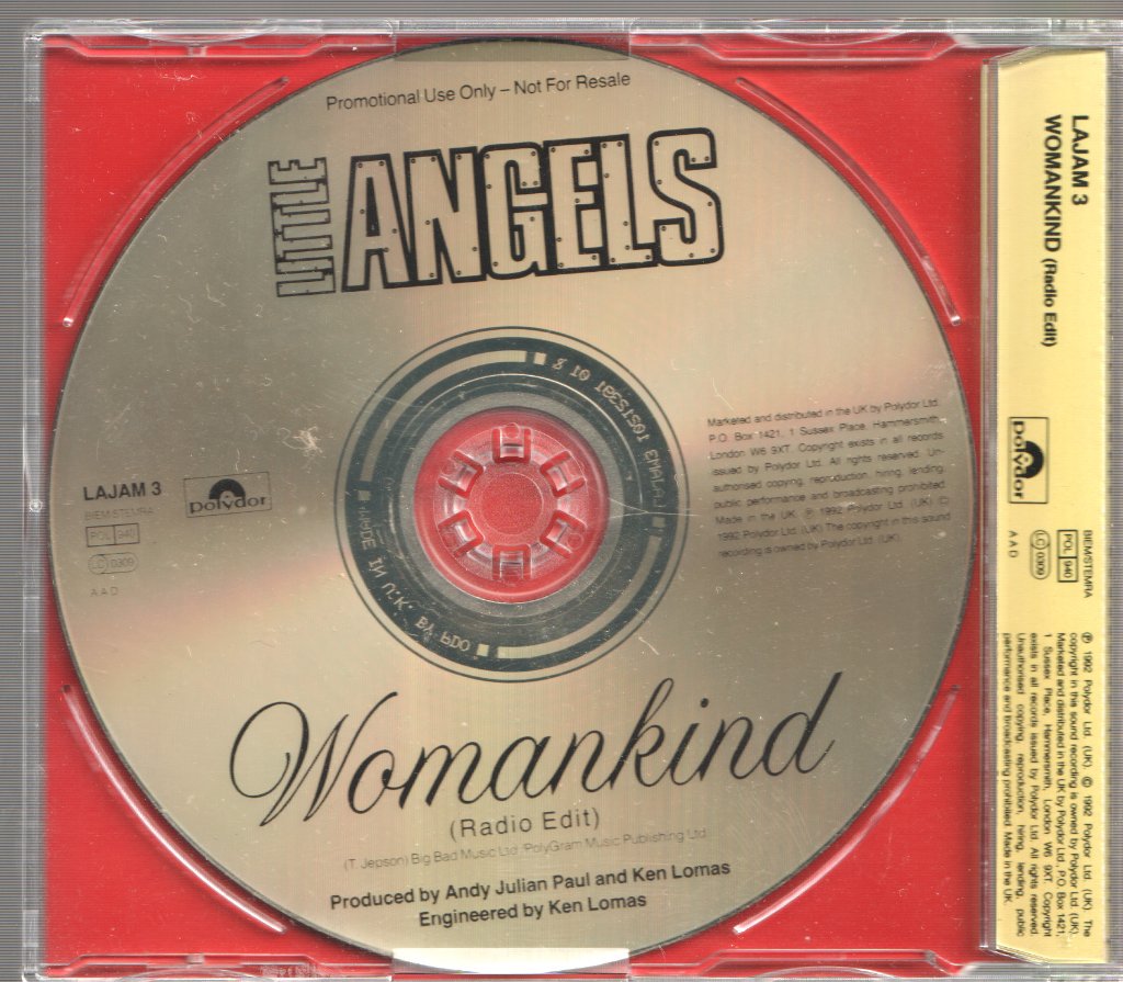Little Angels - Womankind (Radio Edit) - Cd