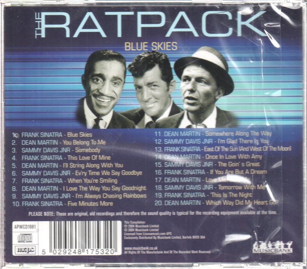 Rat Pack - Blue Skies - Cd