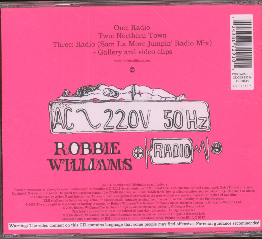 Robbie Williams - Radio - Cd