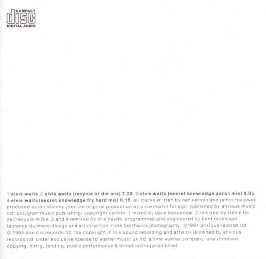 Nan Vernon - Elvis Waits... - Cd