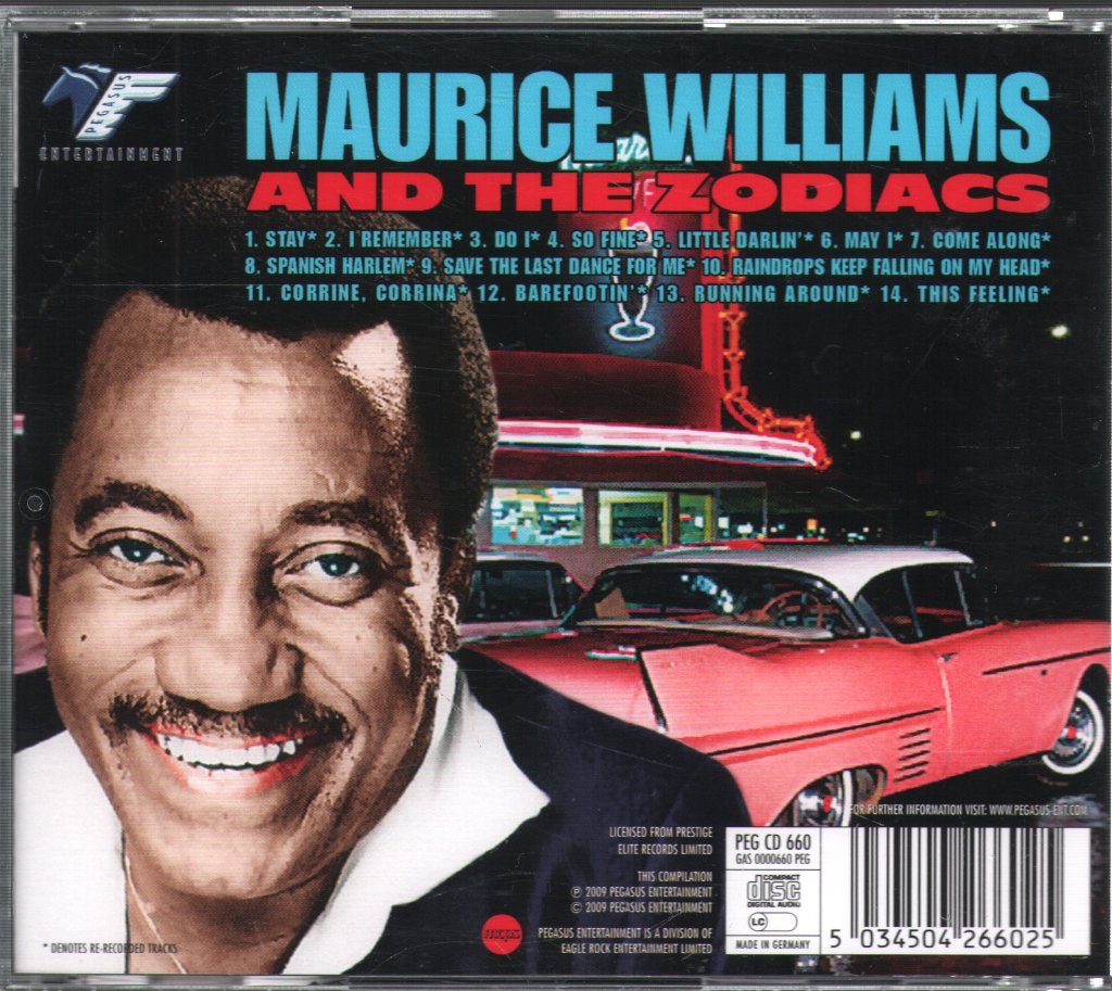 Maurice Williams & The Zodiacs - Best Of - Cd