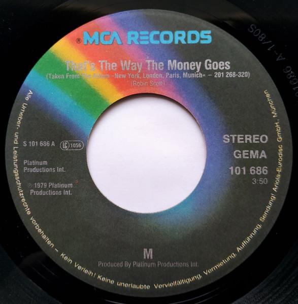 M - That's The Way The Money Goes - 7 Inch