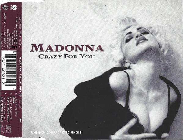 Madonna - Crazy For You - Cd