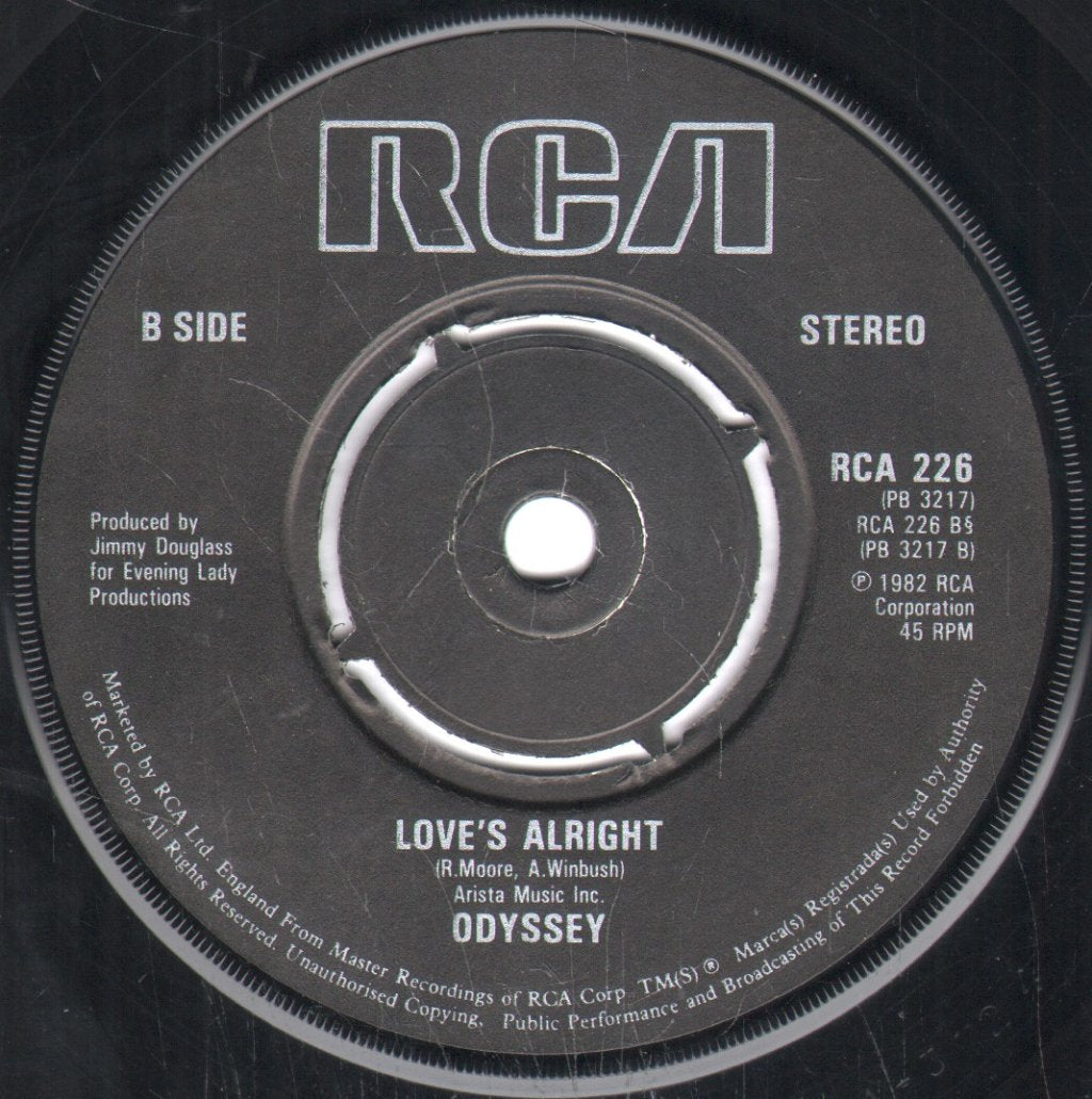 Odyssey (Disco Group) - Inside Out - 7 Inch