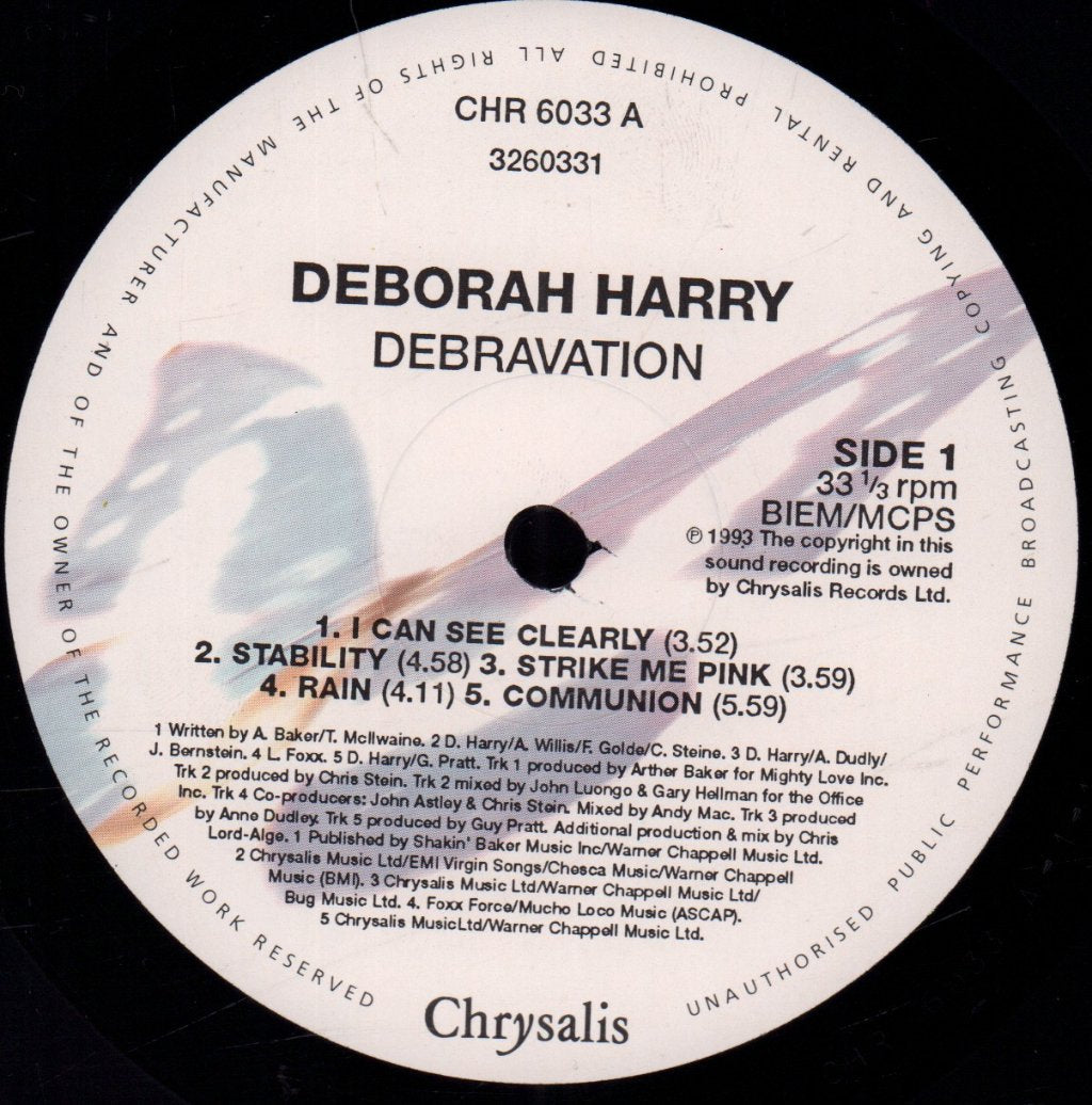 Debbie Harry - Debravation - Lp