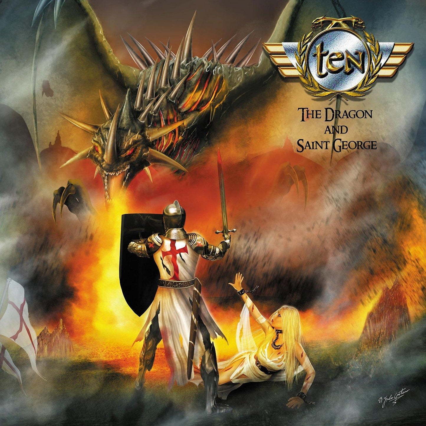 Ten - Dragon and Saint George - Cd